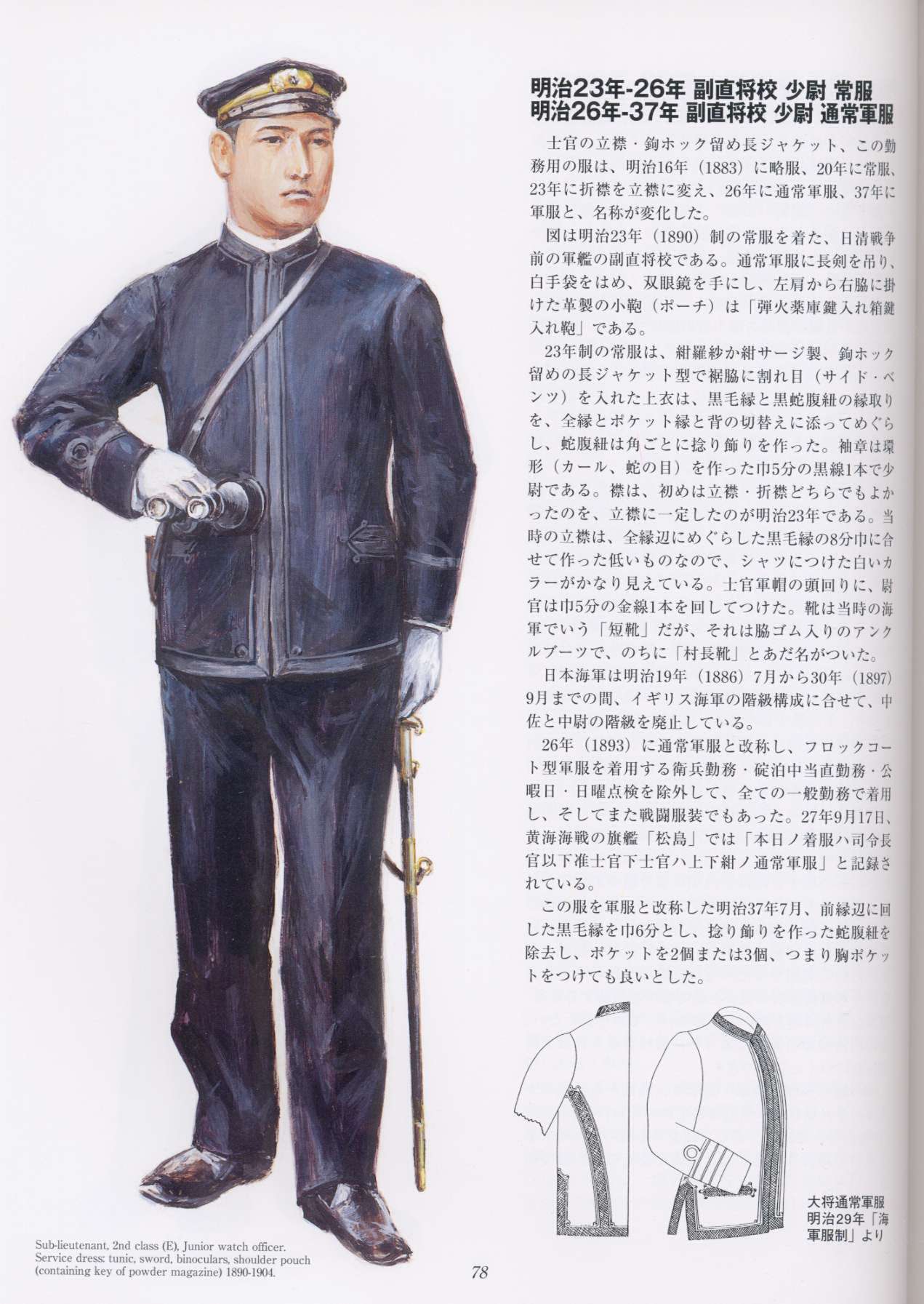 Uniforms of Japanese Navy 1867 1945 ???????? 078 — Postimages