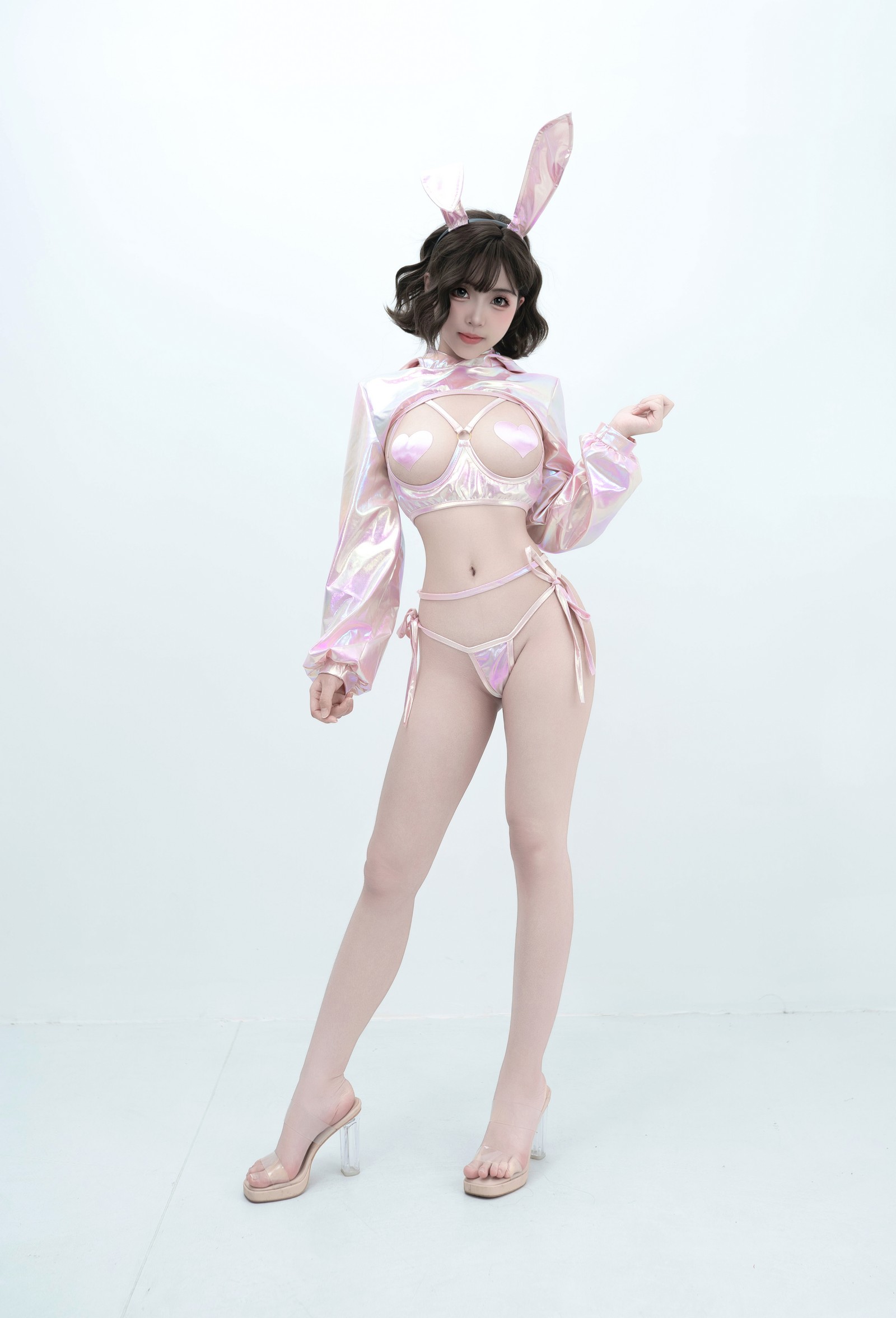Bangni邦尼 – 粉色兔兔 Cosplay 高清写真集（102P-10V-809.1MB）插图6