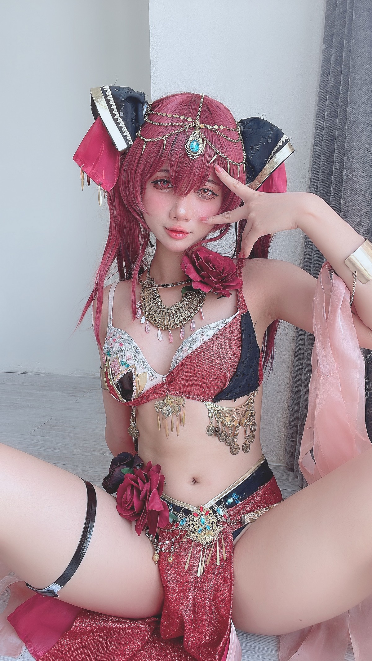 PoppaChan Houshou Marine Dance Version – 109 Photos 9 Videos 1.12GB插图7