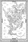Aventuria Black/White Map