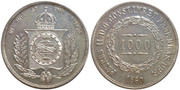 BRASIL - 1000 Reis 1860 Brasil_-_465_1000_Reis_1860