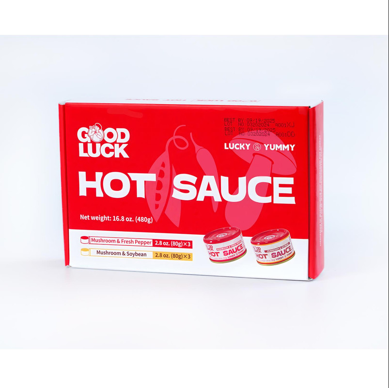 Good Luck Hot Sauce Combination Gift Box
