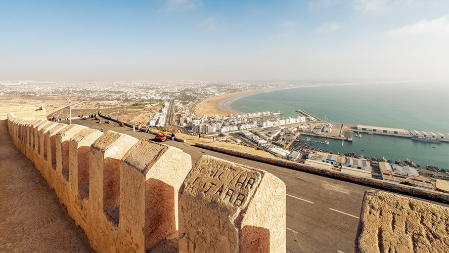 Agadir Oufella overlooking Agadir