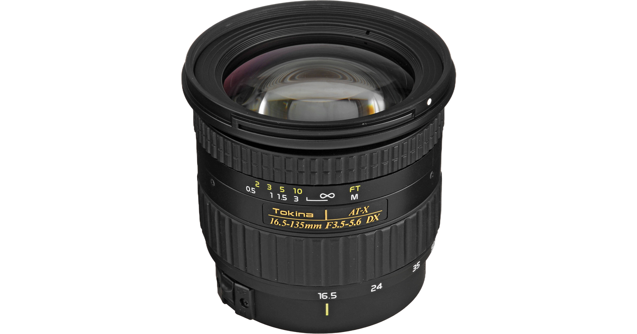 TOKINA 16.5-135MM F3.5-5.6 DX FOR CANON
