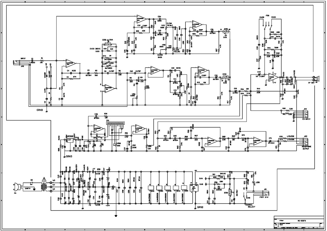 Marshall MG30DFX - page 1