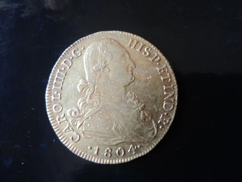 8 escudos 1804. Carlos IV. Nuevo Reino 2