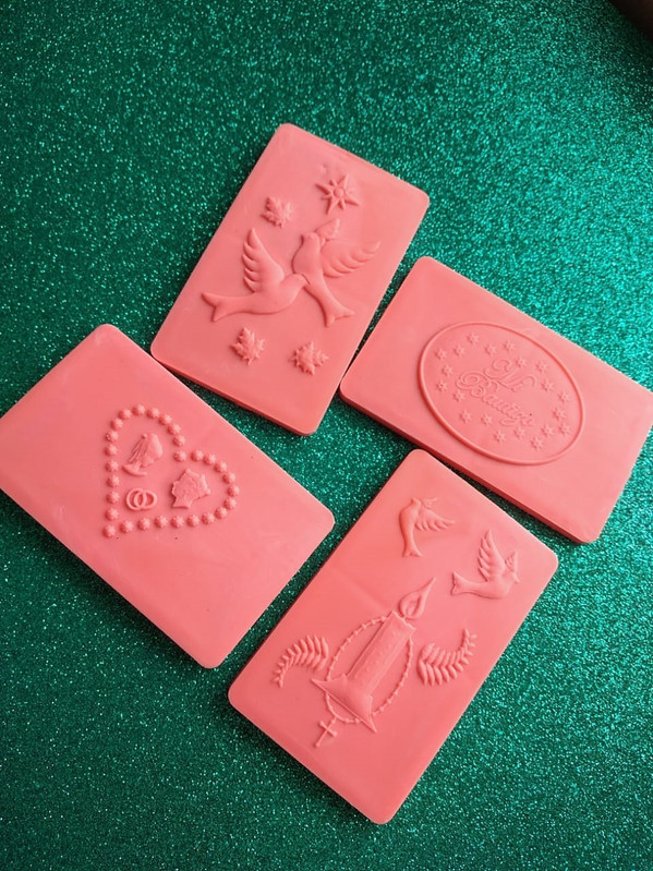 Plantillas para repujar en metal aluminio recordatorios bautizo