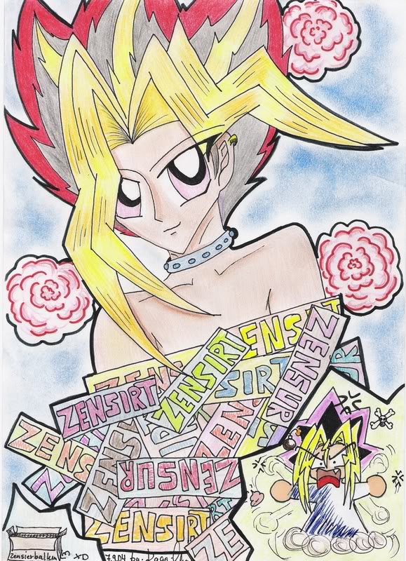 Hình vẽ Atemu (Yami Yugi) bộ YugiOh (vua trò chơi) - Page 2 1_Atemp_108