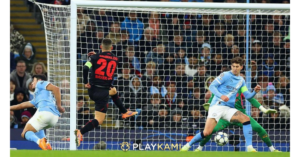 Playkami Highlights Gol dari sepakan keras Grimaldo