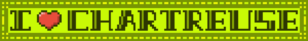 I love chartreuse