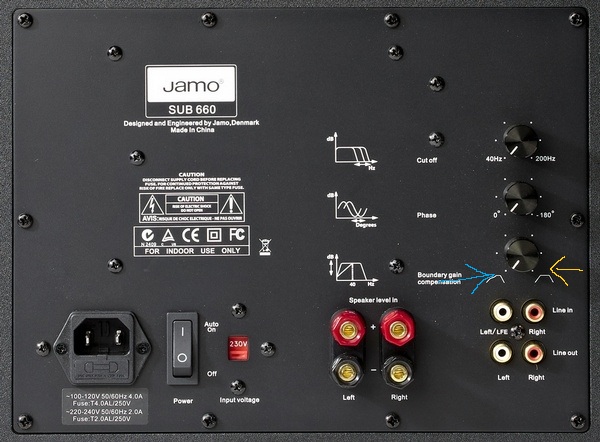 Jamo SUB 660 Black Ash