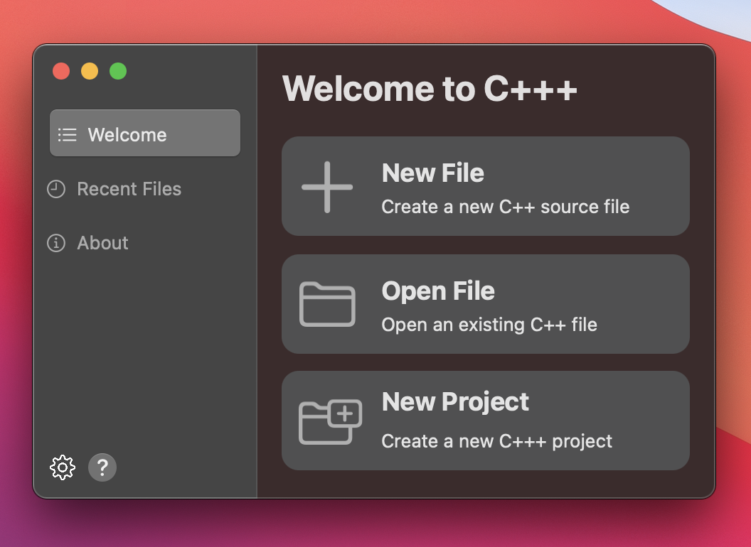 GitHub - weibohan07/Cppp-IDE: A lightweight C++ IDE on macOS Platform ...