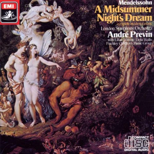 61p GMlao9w L - Mendelssohn - Previn - A Midsummer Night's Dream