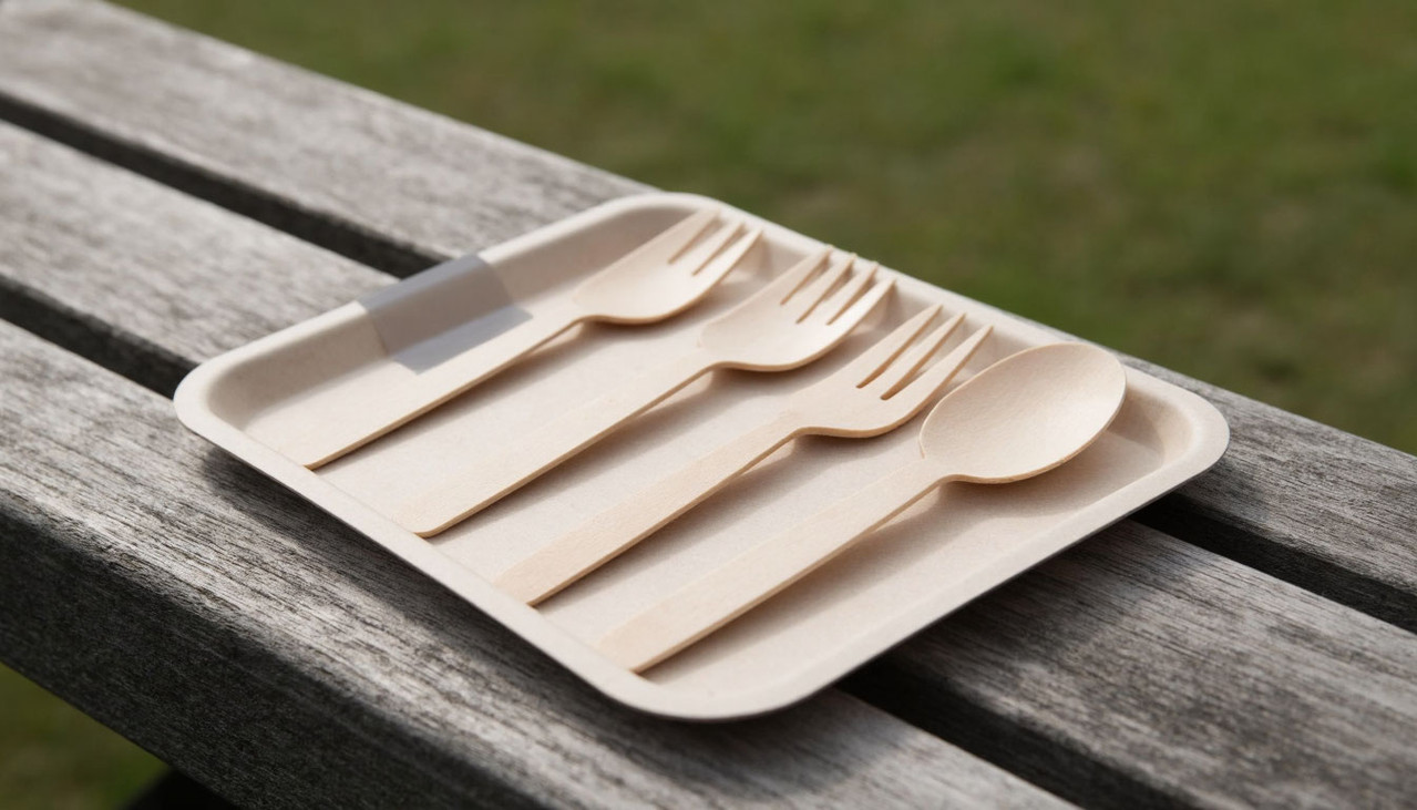 Набор одноразовой посуды для пикника