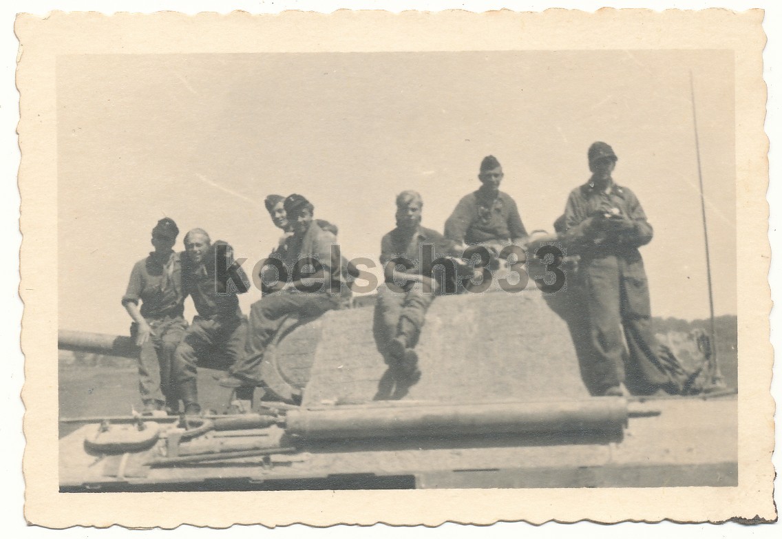 Panzer V Panzerfahrer Panzermänner Pz.Reg.11 Süd