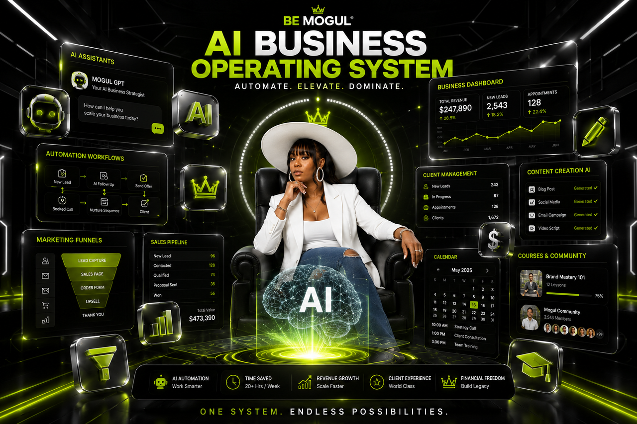 BE MOGUL AI business operating system