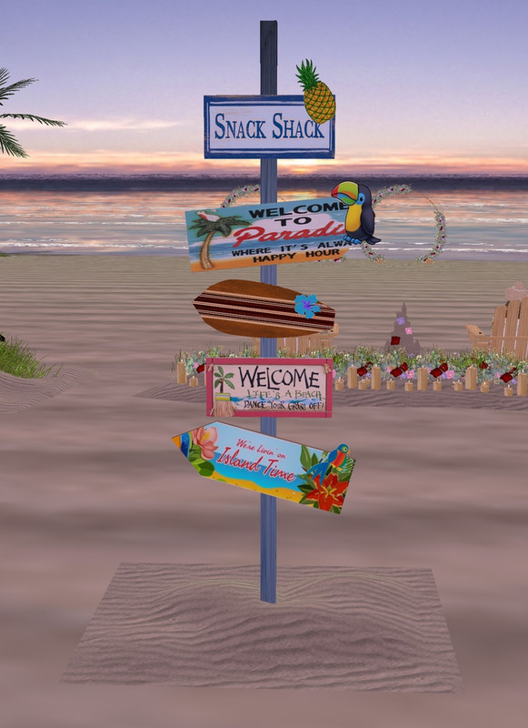 Beach-Signs