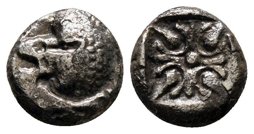 1/12 de Estátera de Mileto (Jonia). Smg-1371