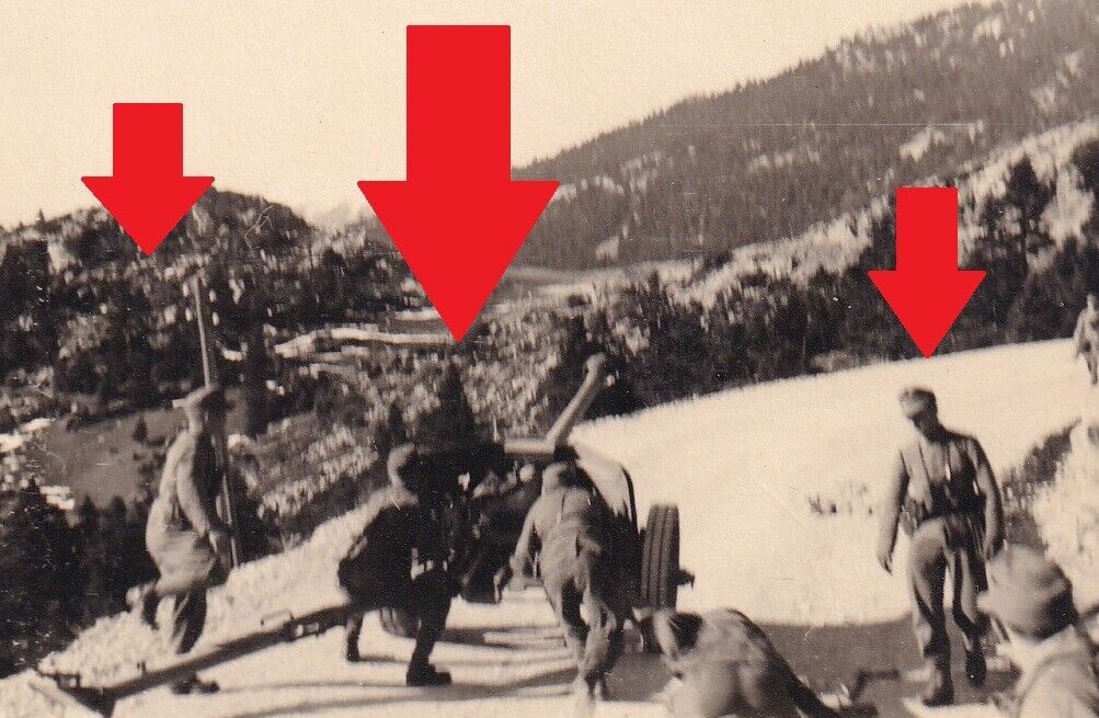 Foto,Bandenkampf,1944 Griechenland,Erich Röseke,Pak2