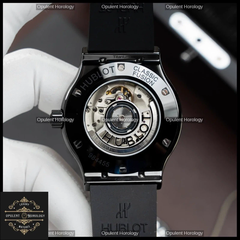 Hublot Classic Fusion Black Ceramic and King Gold Automatic Watch 42mm