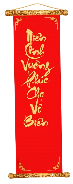 Câu đối Tết phải