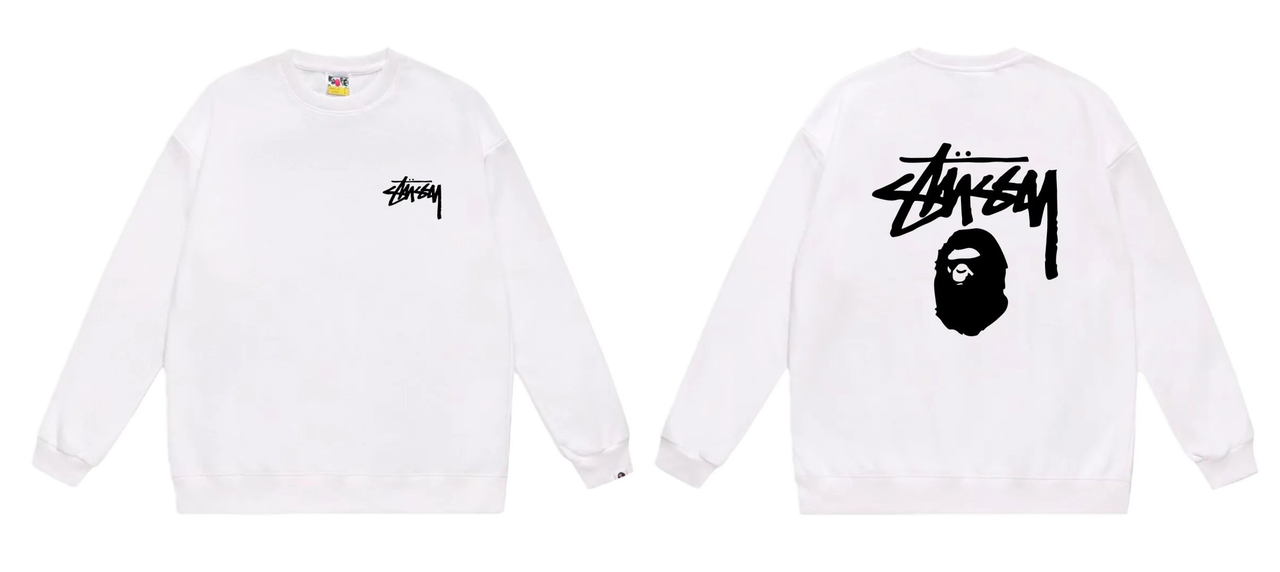 Bape Sweatshirt 30+ colorways [Premium Quality]