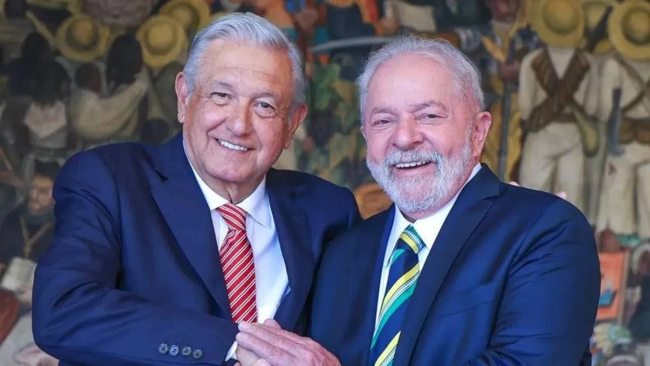AMLO celebra el triunfo de Lula da Silva en las elecciones de Brasil