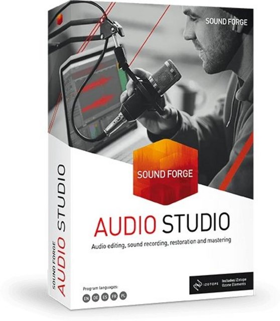MAGIX SOUND FORGE Audio Studio 16.1.0.47 Multilingual