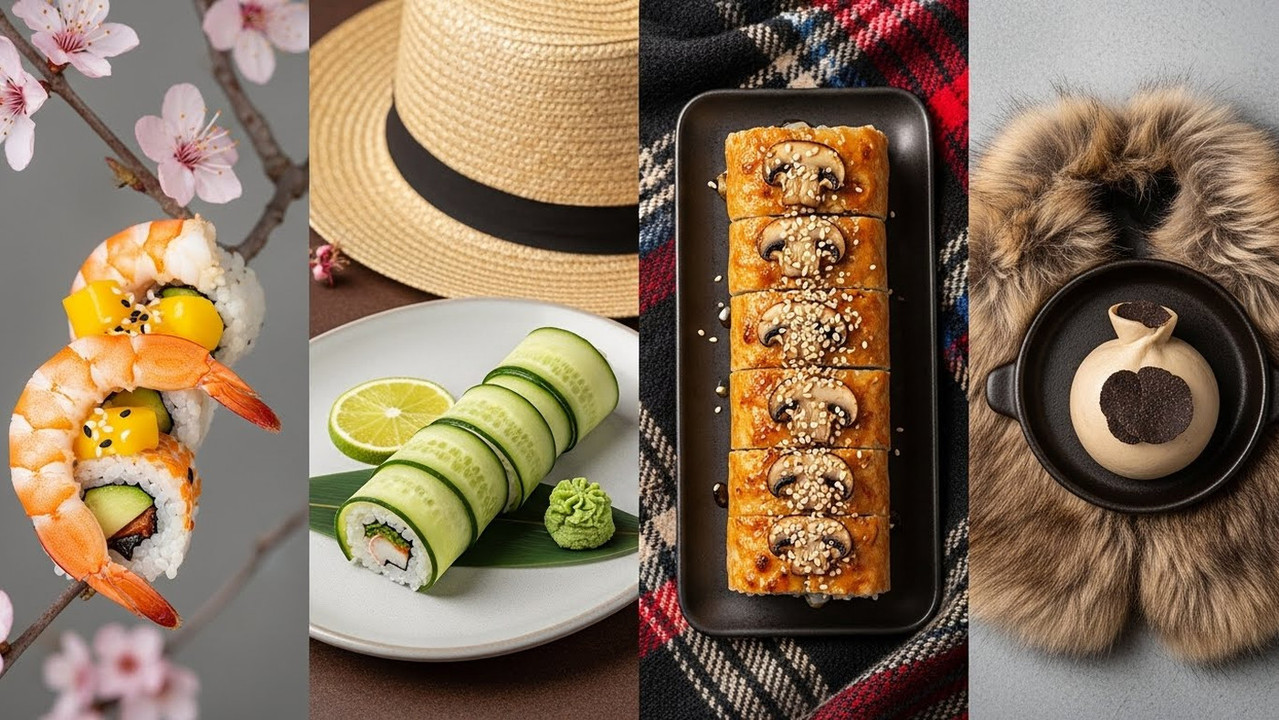 Вкусные суши роллы