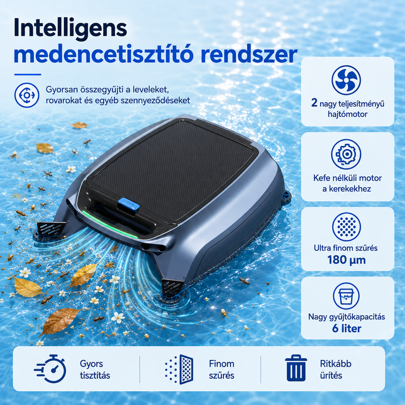 robot curatare piscina airrobo qt200 - descriere 3
