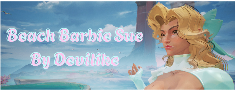 Beach Barbie Sue