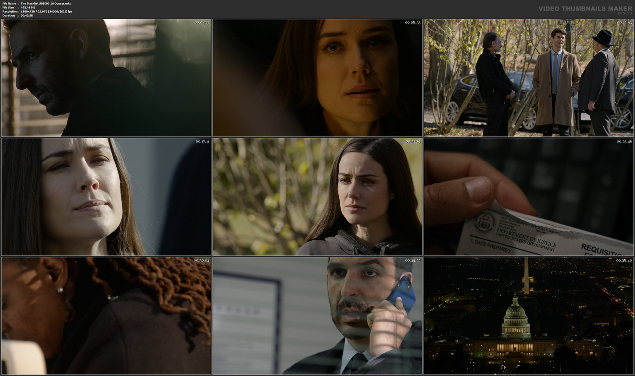 The Blacklist S08E03 16 Ounces.mkv