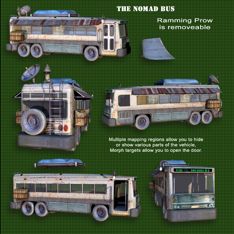 Roaring Out of the Wasteland - Nomad Bus