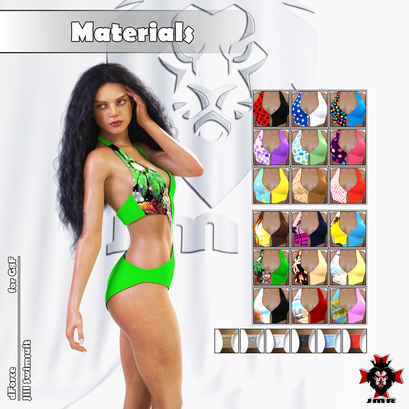 JMR dForce Jill Swimsuit for G8F 3 Promo