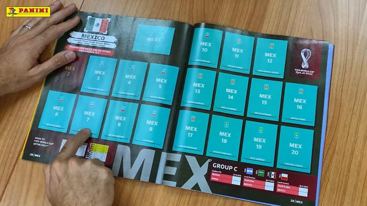 ¿Qué jugadores de México saldrán en el Álbum Panini de Qatar 2022?