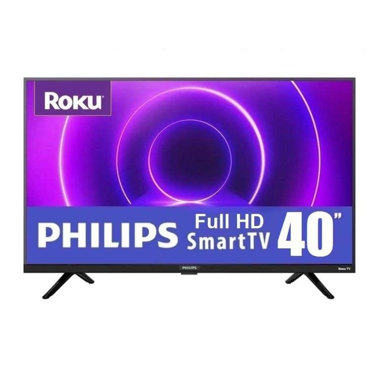 TV Philips 40 Pulgadas Roku Full HD LED 40PFL4775/F8 Marca Philips 
