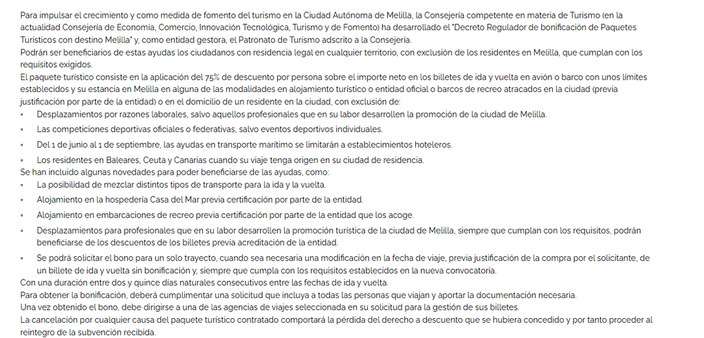* Descubre Melilla con los Bonos Turísticos * - Viaje a Melilla: Dudas, consejos y opiniones - Foro Andalucía