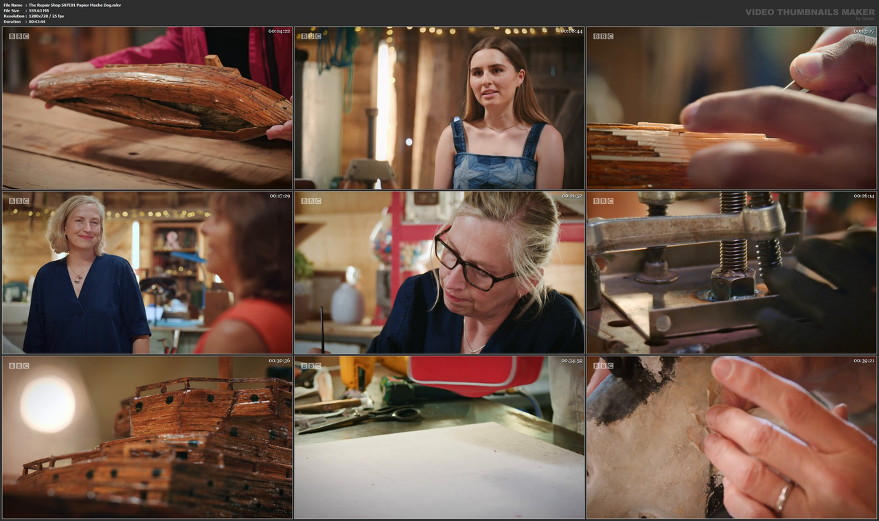 The Repair Shop S07E01 Papier Mache Dog.mkv