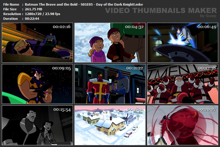 Batman The Brave and the Bold - S01E05 - Day of the Dark Knight!.mkv