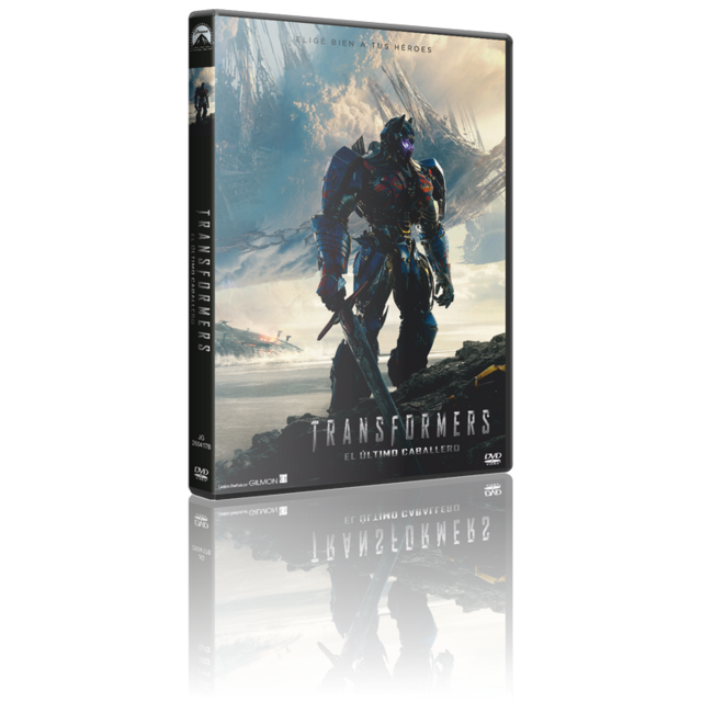 Portada - Transformers: El Último Caballero [DVD9Full] [PAL] [Multi] [2017] [Acción]