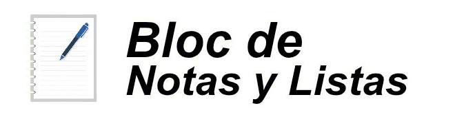 Logo Notas y Listas