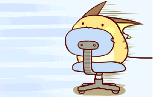 raichu in the office