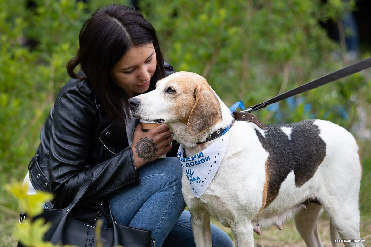 Лиза на акции3