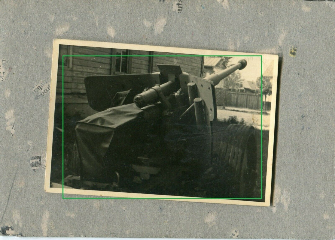 Foto PAK Geschütz Stellung