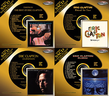 Eric Clapton - 4 Albums [Audio Fidelity Remastered, Hi-Res SACD Rip]