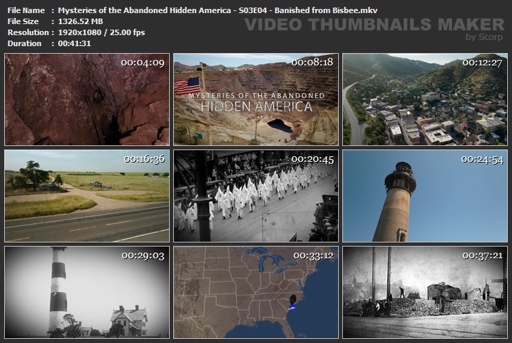 Mysteries of the Abandoned Hidden America - S03E04 - Banished from Bisbee.mkv