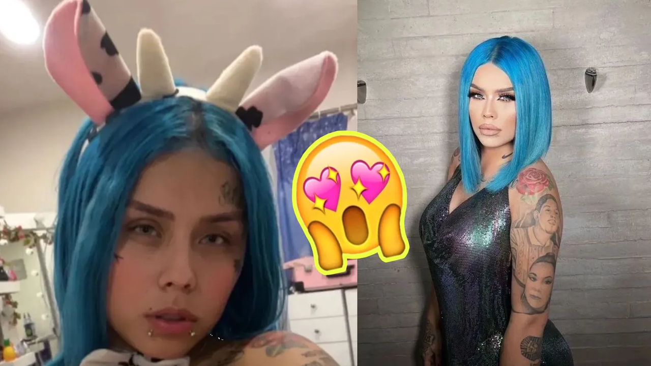 Disfrazada de vaca, Mona incita a sus fans a visitar su sitio para adultos