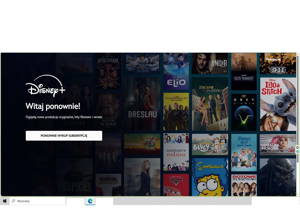 ostatni krok disney