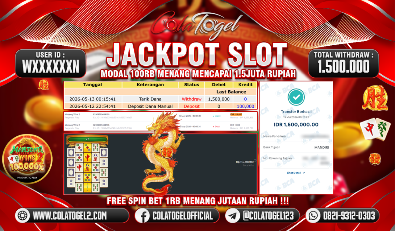 JACKPOT SLOT GACOR!!