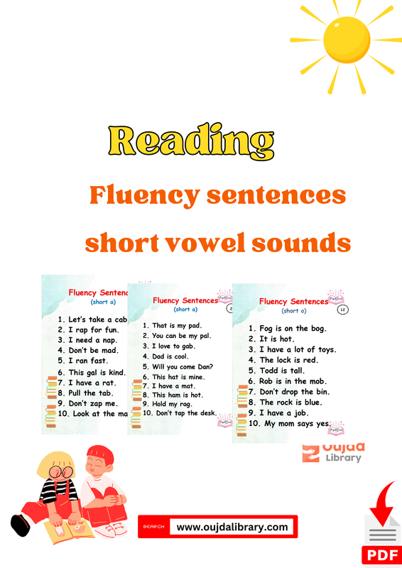 Download Fluency sentences short vowel sounds. PDF or Ebook ePub For Free with | Phenomny Books